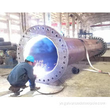 220kv galvanized mopopole double Circuit irin polu